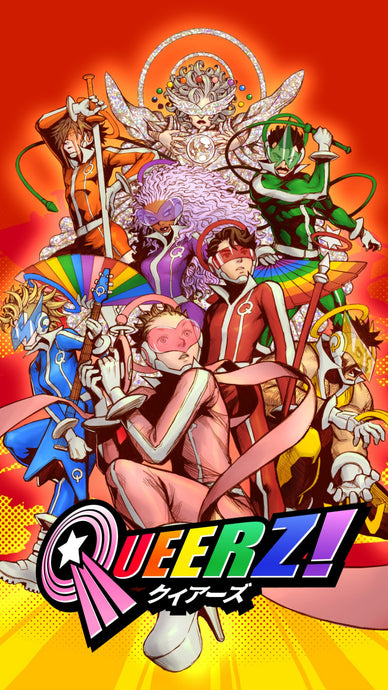 QUEERZ!, the anime RPG, is available on DriveThruRPG