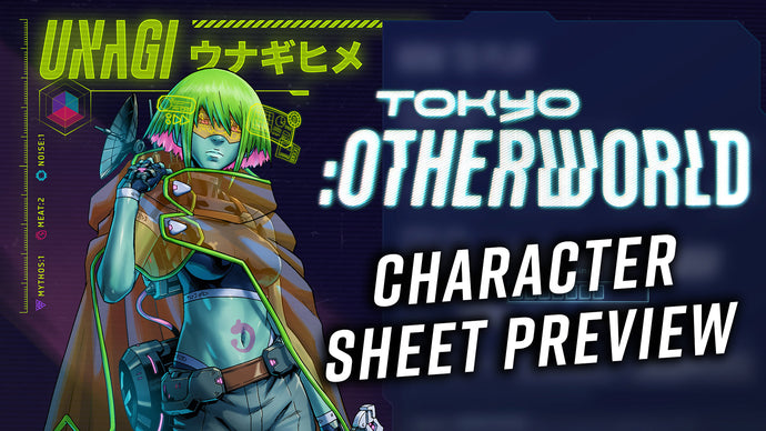 Tokyo:Otherworld Character Sheet Preview