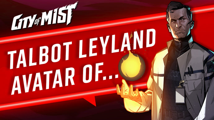 Avatar Spotlight: Talbot Leyland (City of Mist TTRPG)