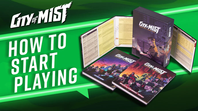 How To Start Playing City of Mist TTRPG