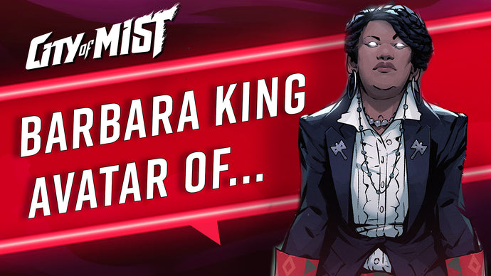 Avatar Spotlight: DA Barbara King (City of Mist TTRPG)