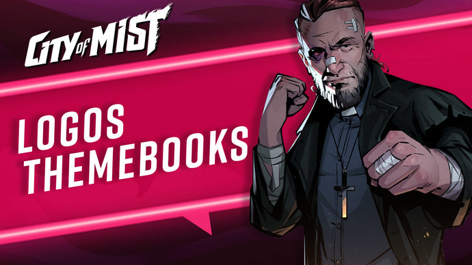 Logos Themebooks in City of Mist TTRPG